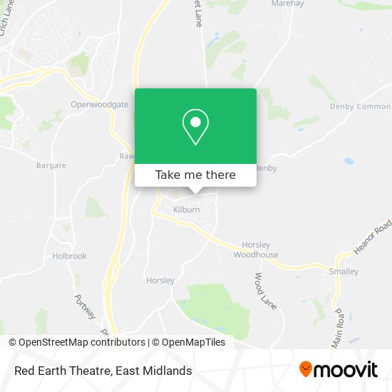 Red Earth Theatre map