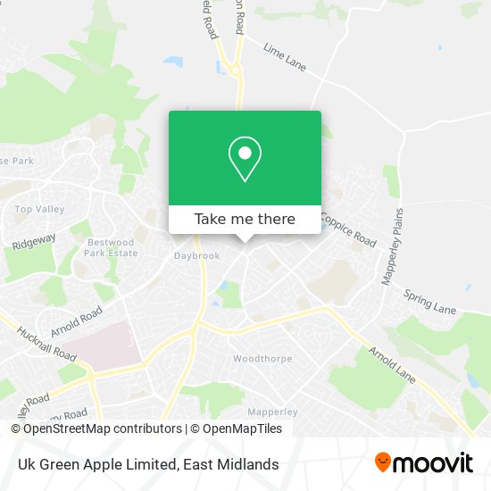 Uk Green Apple Limited map
