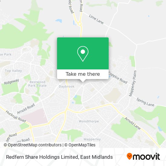 Redfern Share Holdings Limited map