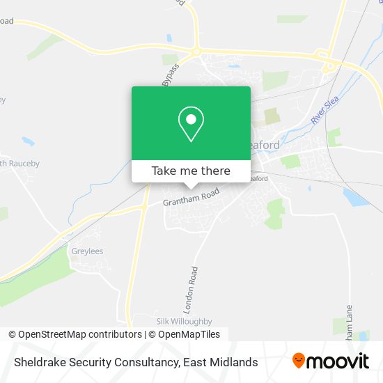 Sheldrake Security Consultancy map