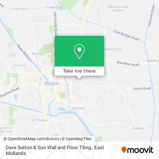 Dave Sutton & Son Wall and Floor Tiling. map