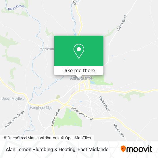 Alan Lemon Plumbing & Heating map