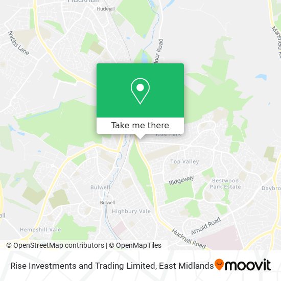 Rise Investments and Trading Limited map