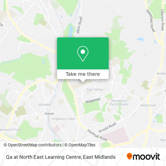 Qa at North East Learning Centre map