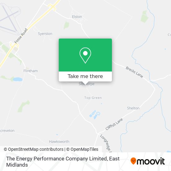 The Energy Performance Company Limited map