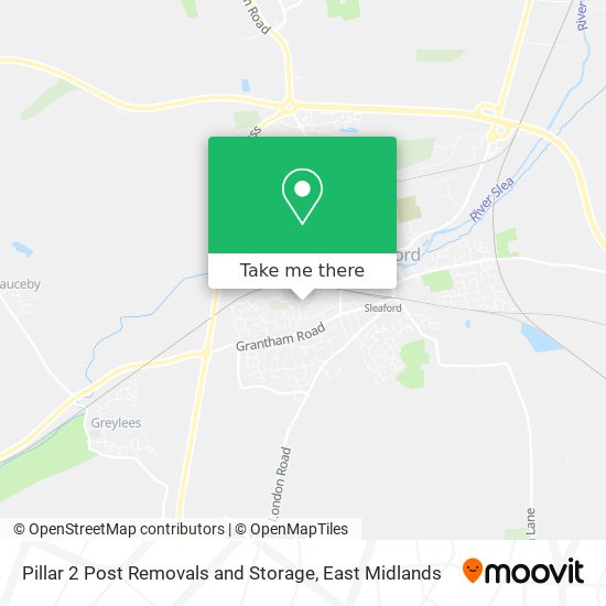 Pillar 2 Post Removals and Storage map