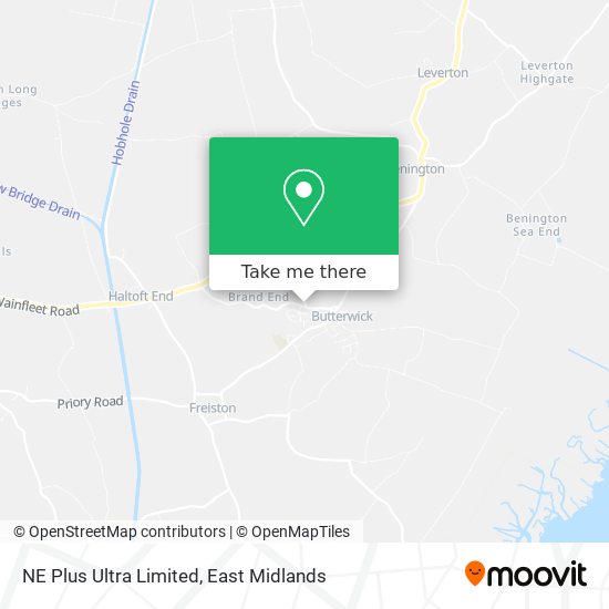 NE Plus Ultra Limited map