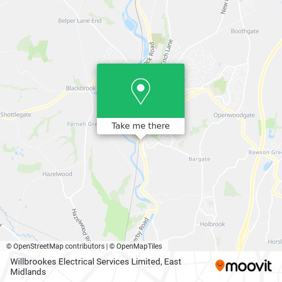 Willbrookes Electrical Services Limited map