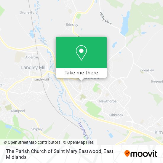 The Parish Church of Saint Mary Eastwood map