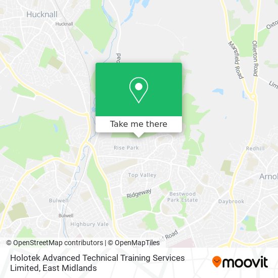 Holotek Advanced Technical Training Services Limited map
