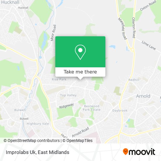 Improlabs Uk map