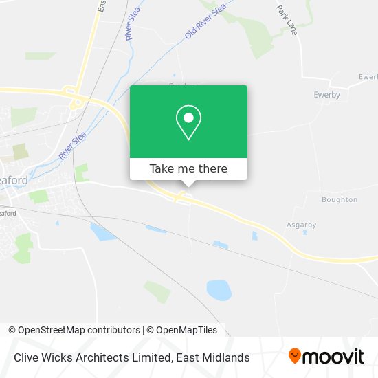Clive Wicks Architects Limited map