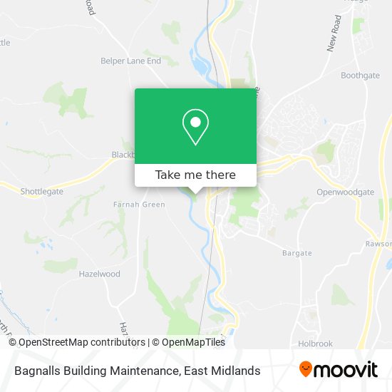 Bagnalls Building Maintenance map