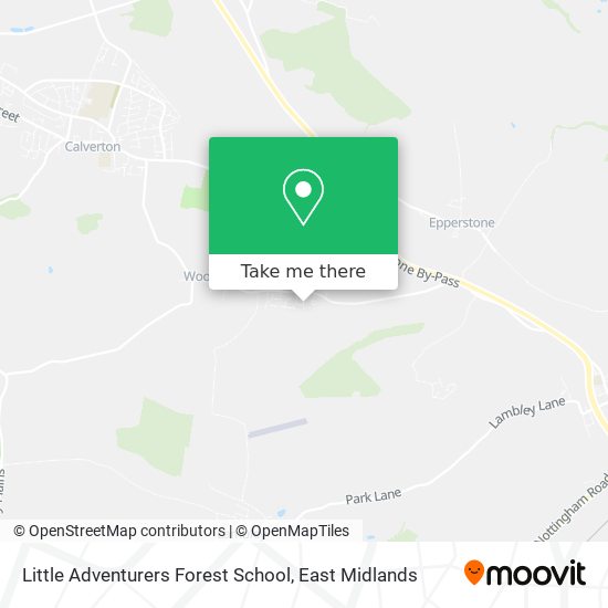 Little Adventurers Forest School map