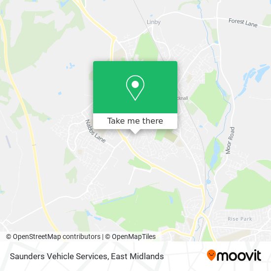 Saunders Vehicle Services map