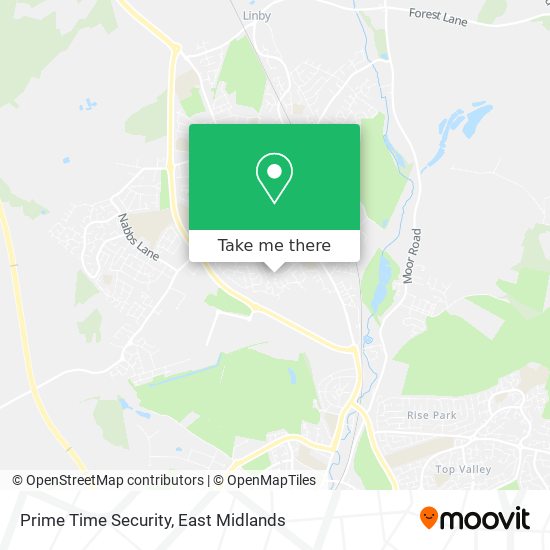 Prime Time Security map