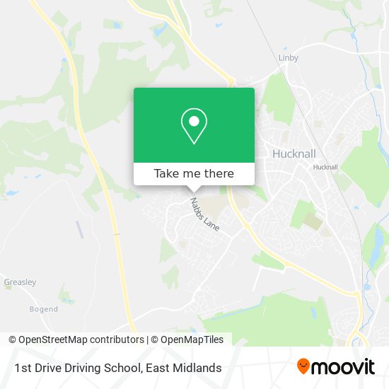 1st Drive Driving School map