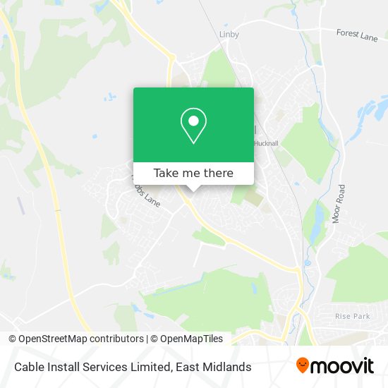 Cable Install Services Limited map