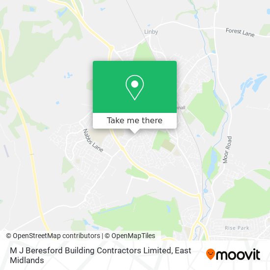 M J Beresford Building Contractors Limited map