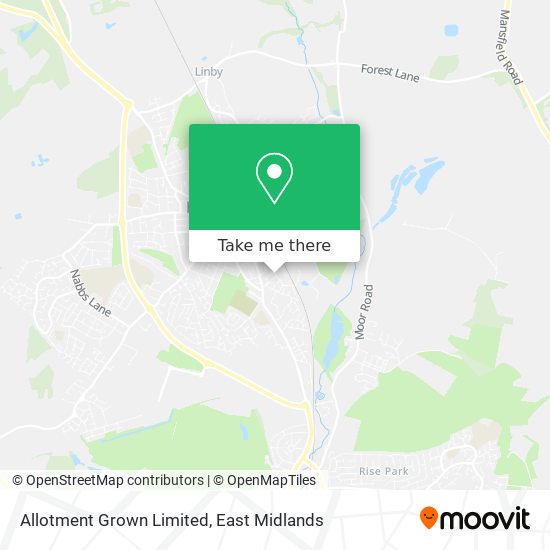 Allotment Grown Limited map