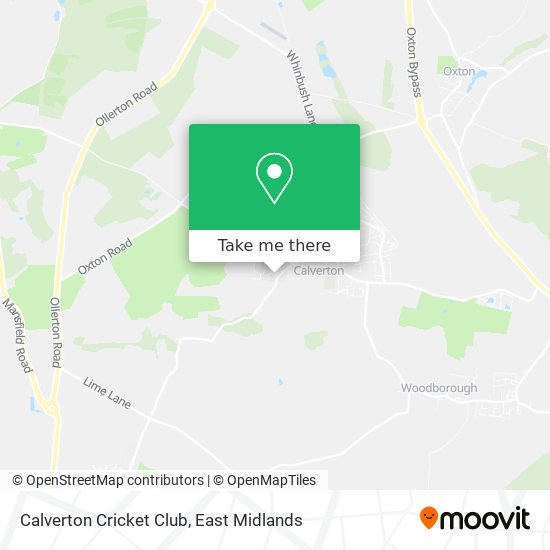 Calverton Cricket Club map