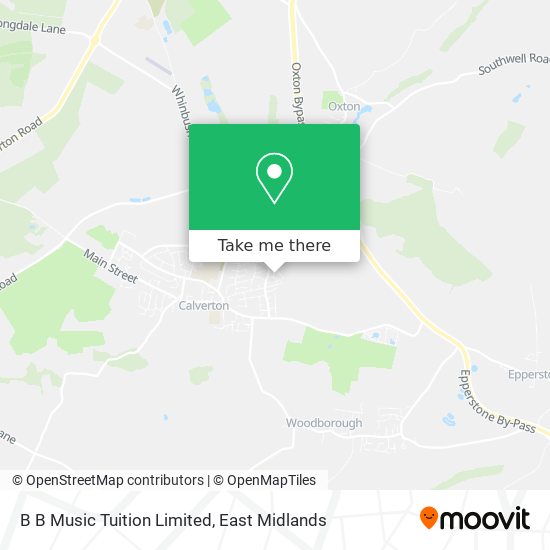 B B Music Tuition Limited map