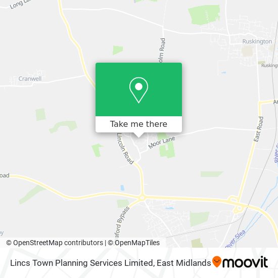 Lincs Town Planning Services Limited map
