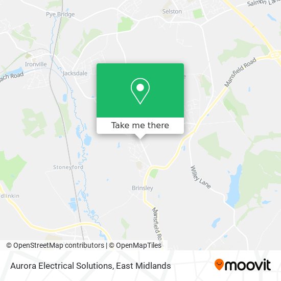 Aurora Electrical Solutions map