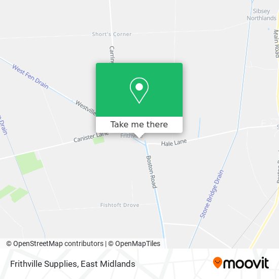 Frithville Supplies map