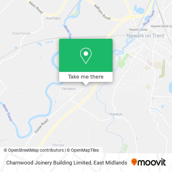 Charnwood Joinery Building Limited map