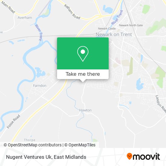 Nugent Ventures Uk map