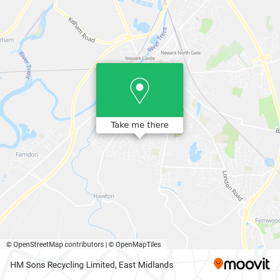 HM Sons Recycling Limited map