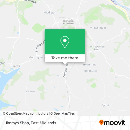 Jimmys Shop map