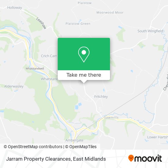 Jarram Property Clearances map