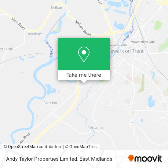 Andy Taylor Properties Limited map