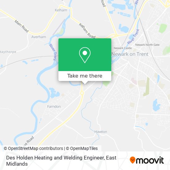 Des Holden Heating and Welding Engineer map