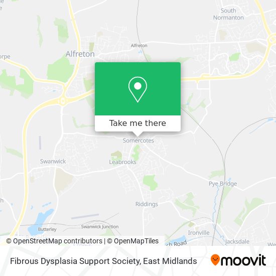 Fibrous Dysplasia Support Society map