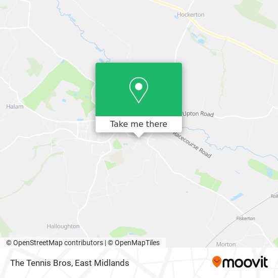 The Tennis Bros map