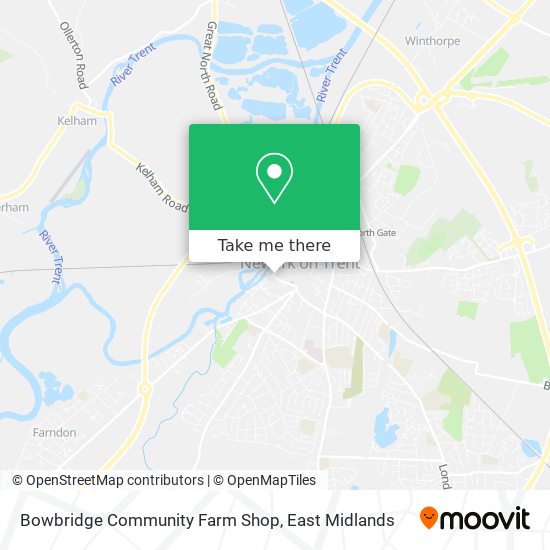 Bowbridge Community Farm Shop map