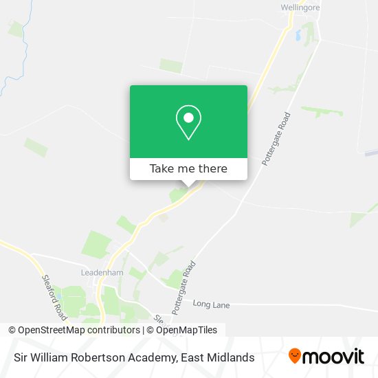 Sir William Robertson Academy map