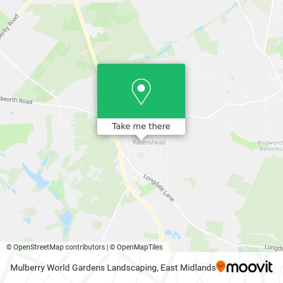 Mulberry World Gardens Landscaping map