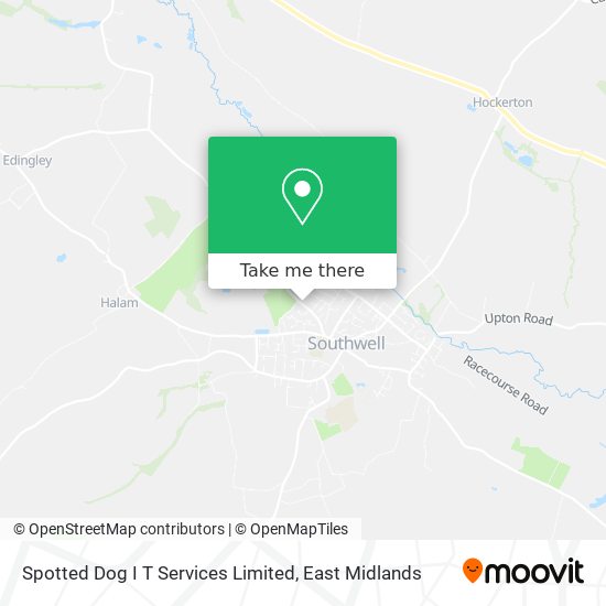 Spotted Dog I T Services Limited map