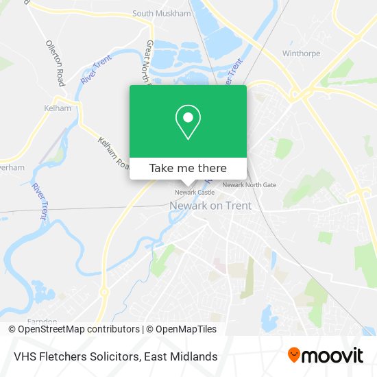 VHS Fletchers Solicitors map