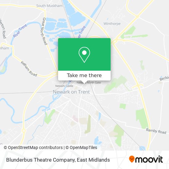 Blunderbus Theatre Company map