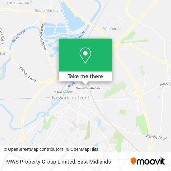 MWS Property Group Limited map