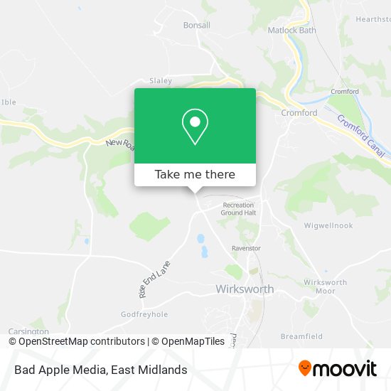 Bad Apple Media map