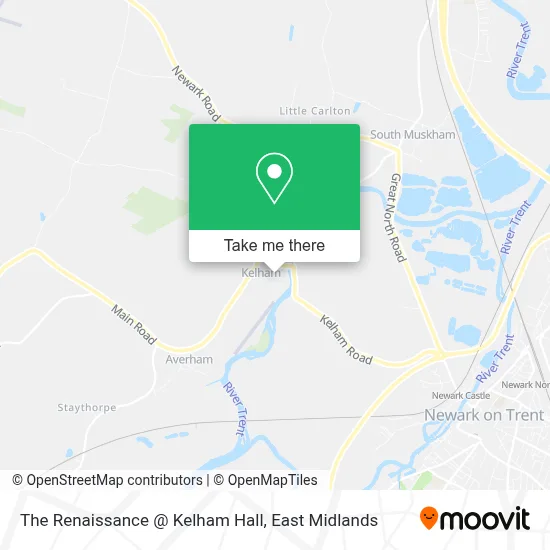 The Renaissance @ Kelham Hall map