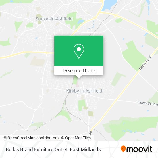 Bellas Brand Furniture Outlet map