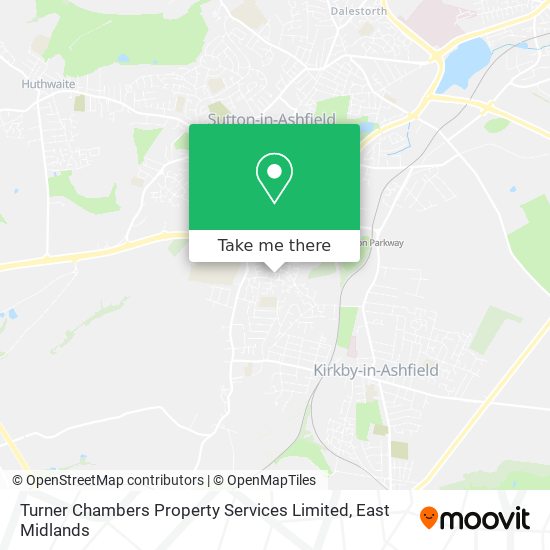 Turner Chambers Property Services Limited map