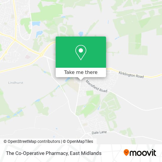 The Co-Operative Pharmacy map